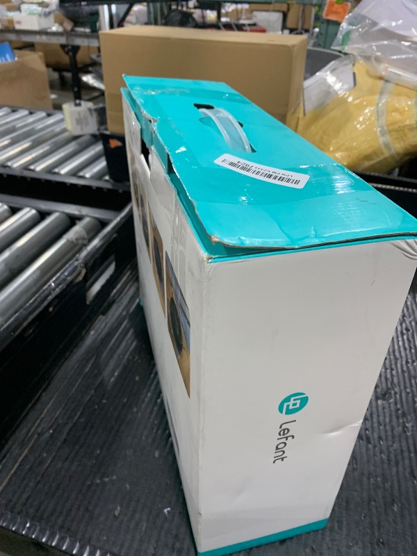 Photo 1 of Lefant LiDAR Robot Vacuum and Mop, 450ml Visible Dustbin, Upgraded 190° PSD Obstacle Avoidance, Customized Cleaning, Multi-Floor Mapping, 150 Mins Runtime, WiFi/Alexa/APP, Pet Hair & Carpets, M330 Pro