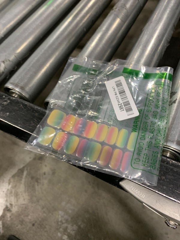 Photo 1 of ohora Semi Cured Gel Nail Strips (N Pastel) - Yellow, Ombre, Works with Any UV/LED Lamps, Salon-Quality, Long Lasting, Easy to Apply & Remove - Includes 2 Prep Pads, Nail File & Wooden Stick