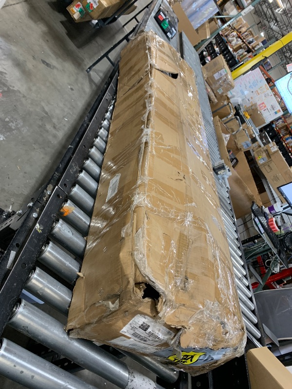 Photo 1 of Rockland Universal Full-Size Steel Over-Cab Truck Rack, 800 LBS Capacity, 136.5" x 55" x 34.25", 49"-64" Adjustable Truck Bed Width, Extendable Truck Ladder Rack with None Drilling C-Clamps
