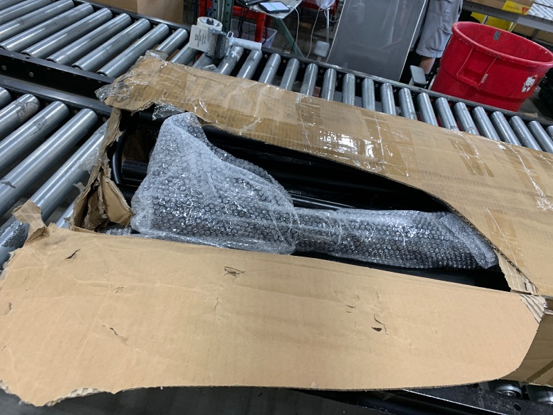 Photo 1 of Rockland Universal Full-Size Steel Over-Cab Truck Rack, 800 LBS Capacity, 136.5" x 55" x 34.25", 49"-64" Adjustable Truck Bed Width, Extendable Truck Ladder Rack with None Drilling C-Clamps
