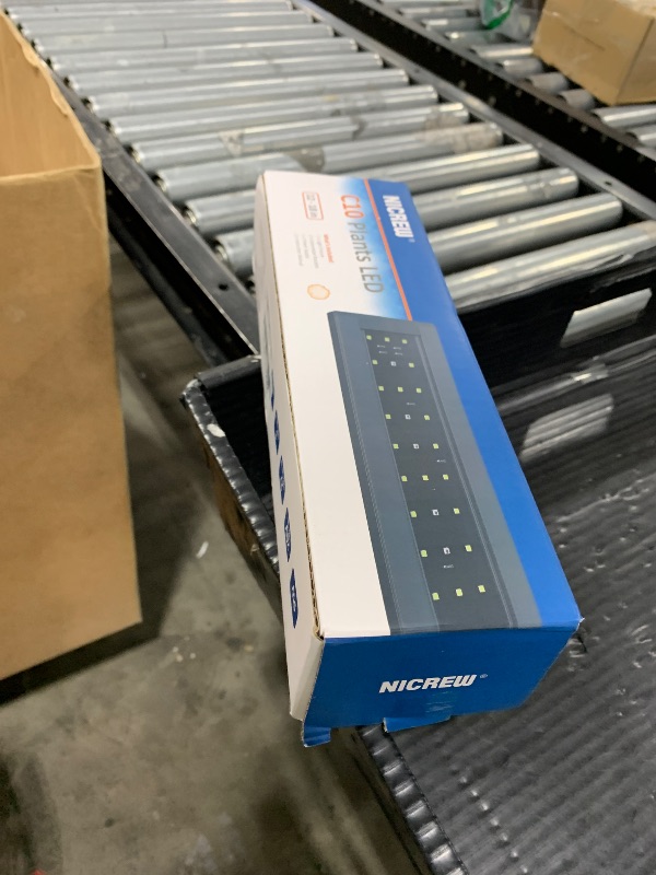 Photo 1 of NICREW C10 Plants LED Aquarium Light, 12-18 in, 9 Watts, Full Spectrum Fish Tank Light with Timer, Day and Night Cycle, Brightness Adjustable