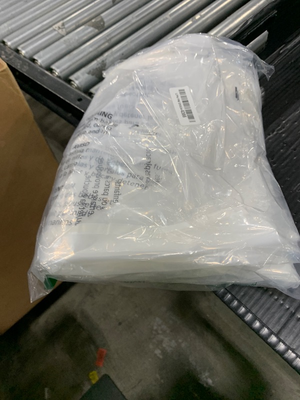 Photo 1 of Belinlen 100 Count 18x24 Inch Self Seal Clear Poly Bags with Suffocation Warning for Packaging, Shipping & FBA with Permanent Adhesive (1.5mil)