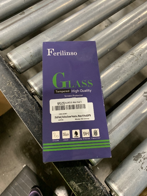 Photo 1 of Ferilinso [Auto Dust Install] 3 Pack Screen Protector for iPhone 16 Pro [Phone Case fit], 3 Tempered Glass Camera Lens Protector Accessories for Apple