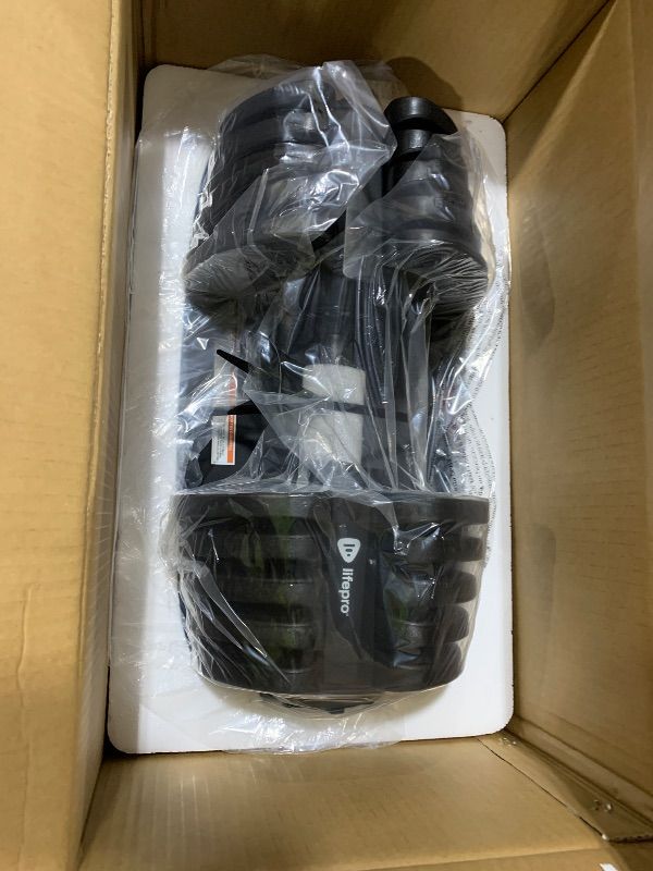 Photo 1 of Lifepro Adjustable Dumbbells - 15Lb 25Lb 43Lb 55Lb 90Lb 6in1 Dumbbells Adjustable Weight