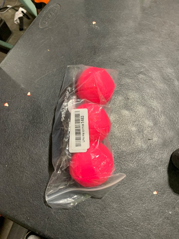 Photo 1 of Zeekio Taylor Tries Signature Pro Series Juggling Balls- Professional 8 Panel Ball with Drawstring Carry Bag - 110 Grams, 67mm - Set of 3 (Pink)