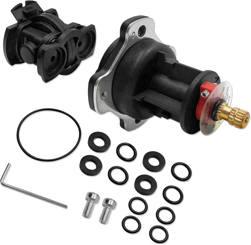 Photo 1 of GP876851 Mixer Cap and Pressure-Balancing Unit Kit,Compatible with Kohler Shower Valves K-304 and K-11748 Platforms Include GP800820 and GP77759,Black