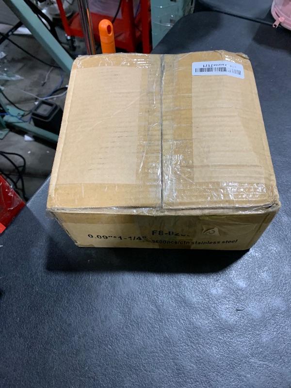 Photo 1 of 3600 Count Stainless Steel Siding Nails 15-Degree Collated Wire Coil 1-1/4 Inch, 0.09 Inch Ring Shank Siding Nails