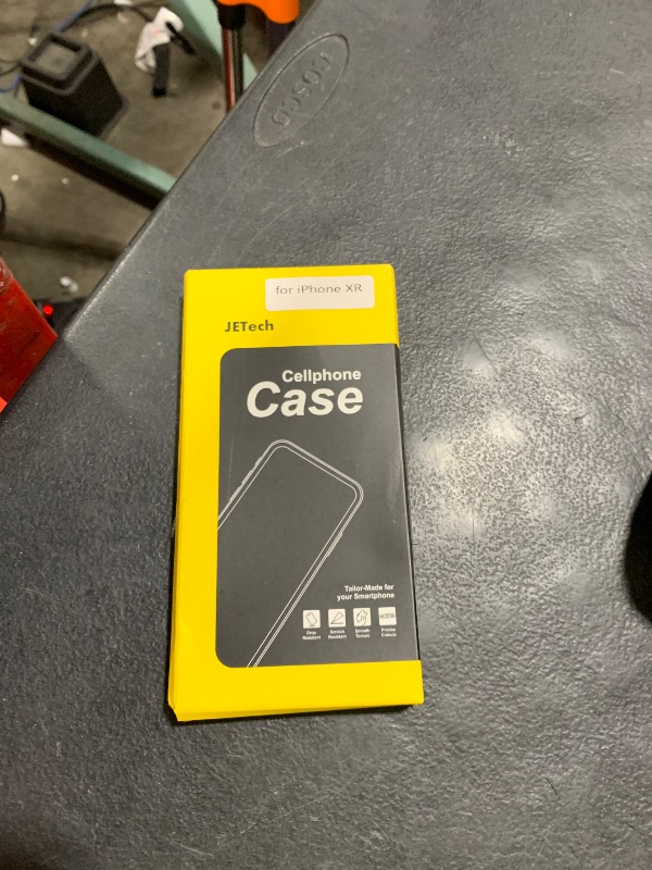 Photo 1 of JETech Case for iPhone XR 6.1-Inch, Non-Yellowing Shockproof Phone Bumper Cover, Anti-Scratch Clear Back (Clear)