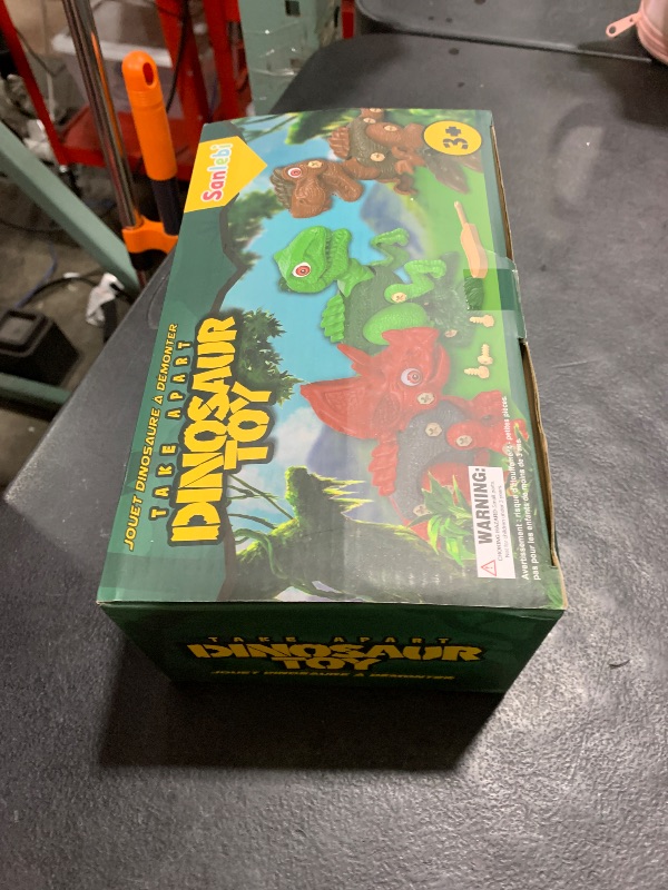 Photo 1 of Sanlebi Take Apart Dinosaur Toys for 4 5 6 7 Year Old Boys Kids Building Toy Set with Electric Drill Construction Engineering Play Kit STEM Learning for Boys Girls Age 3 4 5 Year Old