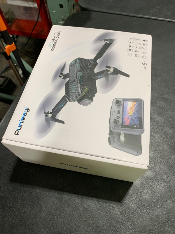 Photo 1 of GPS Drone with 4K Camera for Adults, FPV RC Quadcopter, 90-min Flight Time, Auto Return, Follow Me, Circle Fly, 5-inch LCD Tablet Screen, Brushless Motor, Lightweight Foldable Drone for Beginners