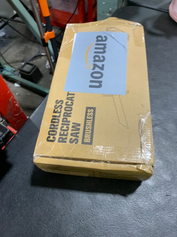 Photo 1 of Cerycose Cordless Brushless Reciprocating Saw, Compatible with Milwaukee Batteries, Tool-Free Blade Change, Includes 4 Saw Blades for Wood, Metal & PVC Cutting (Battery Not Included)