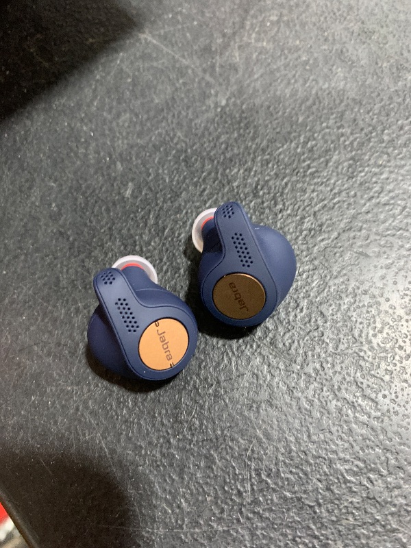 Photo 1 of Jabra Elite Active 65T True Wireless Earbuds & Charging Case - Copper Blue (100-99010000-02)