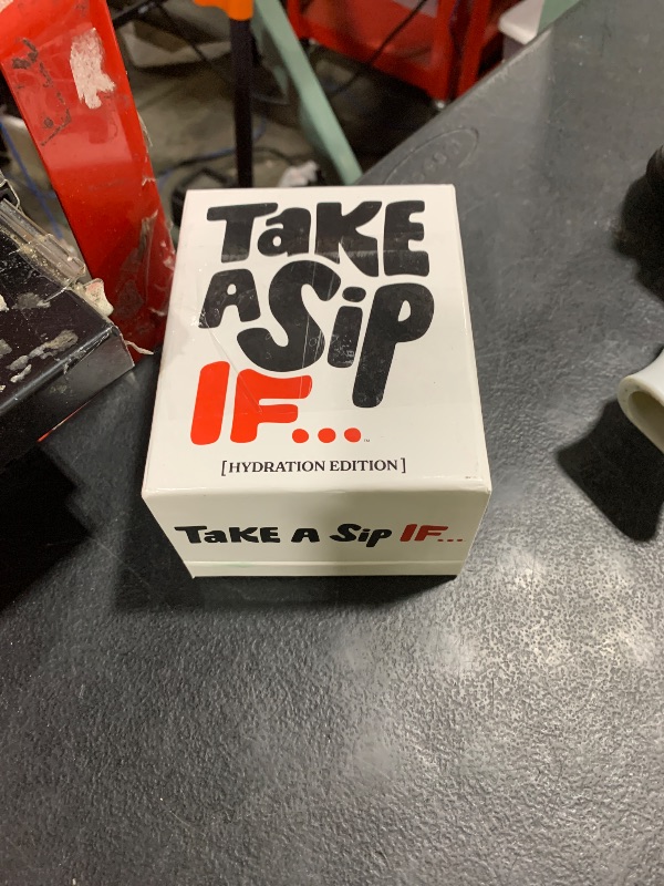 Photo 1 of Take A Sip If… [Hilarious Party Game for Adults, Perfect for Game Night, Ice Breakers, Conversation Starter, Great for Chill Nights or Big Groups, Fun Gift for Friends]