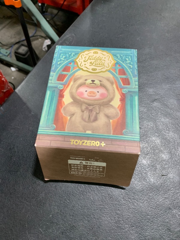 Photo 1 of TOYZERO + Official Lulu The Piggy Blind Box-Vintage Teddy Shop Series Plush Keychain Blind Boxes Figures Cute Stuffed Animals Mystery Box Collectibles Toys Home Decorations Birthday Gifts, Single Box