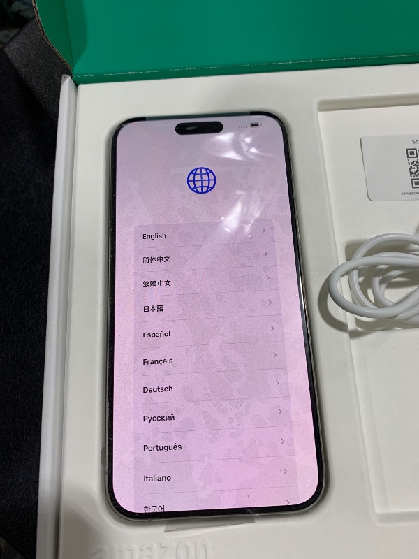 Photo 1 of Apple iPhone 15 Pro Max, 256GB, Natural Titanium - Unlocked (Renewed Premium)