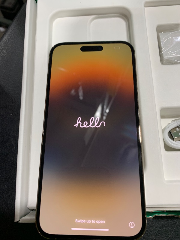 Photo 1 of Apple iPhone 14 Pro Max, 256GB, Gold - Unlocked (Renewed Premium)