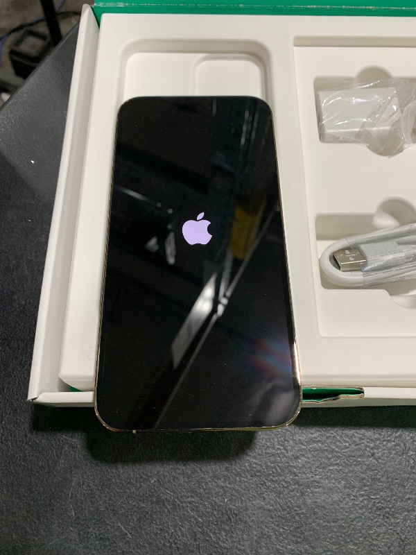 Photo 1 of Apple iPhone 14 Pro Max, 256GB, Gold - Unlocked (Renewed Premium)