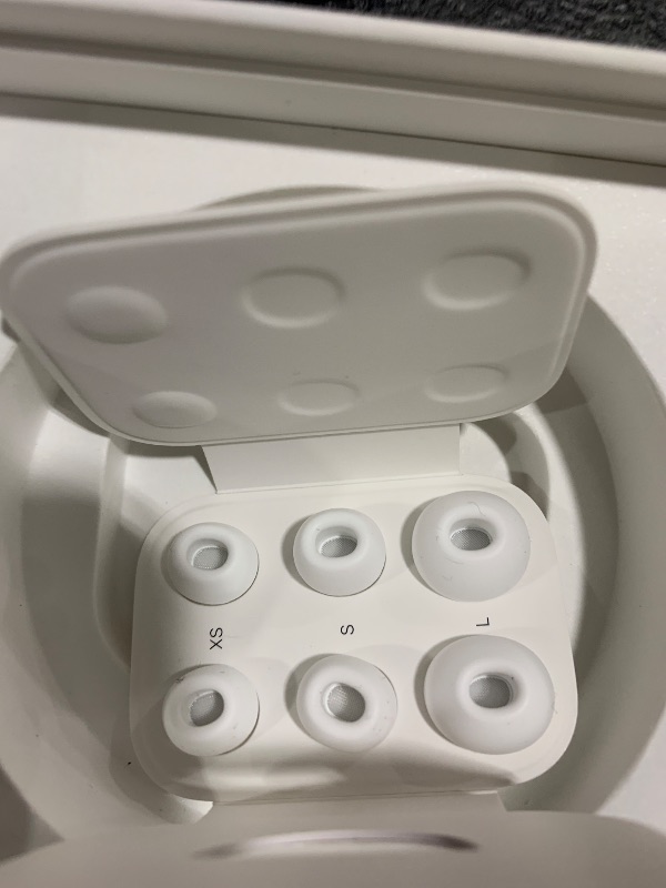 Photo 1 of Apple AirPods Pro 2 Wireless Earbuds, Active Noise Cancellation, Hearing Aid Feature, Bluetooth Headphones, Transparency, Personalized Spatial Audio, High-Fidelity Sound, H2 Chip, USB-C Charging