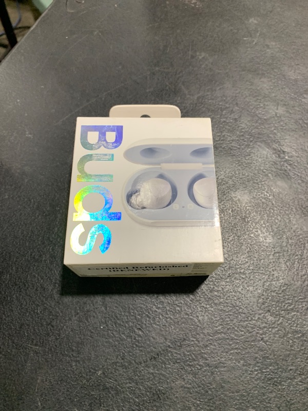 Photo 1 of Samsung Galaxy Buds True Wireless Earbuds - White (Renewed)