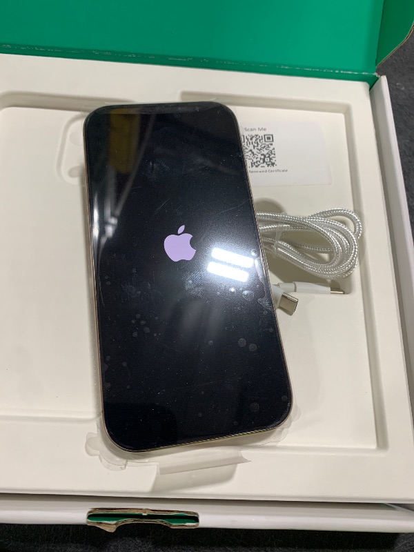 Photo 1 of Apple iPhone 16 Pro, US Version, 256GB, Desert Titanium - Unlocked (Renewed Premium)