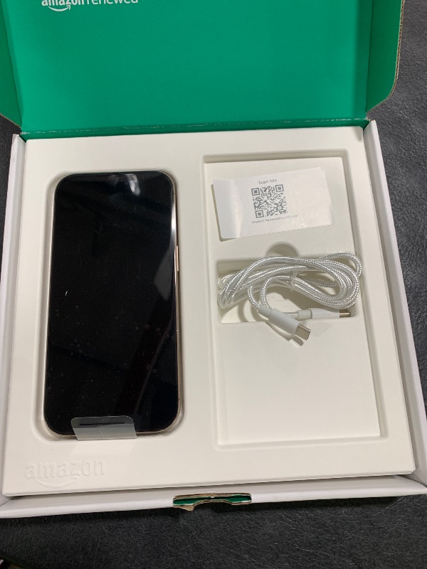 Photo 1 of Apple iPhone 16 Pro, US Version, 256GB, Desert Titanium - Unlocked (Renewed Premium)