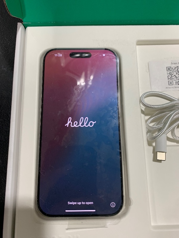 Photo 1 of Apple iPhone 16 Pro, US Version, 128GB, Natural Titanium - Unlocked (Renewed Premium)