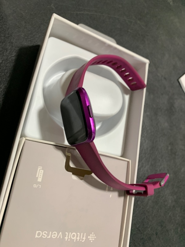 Photo 1 of Fitbit Versa Lite Edition Smart Watch, One Size (S and L Bands Included), 1 Count