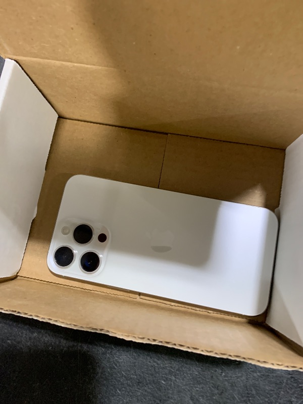 Photo 1 of Apple iPhone 15 Pro Max, 256GB, White Titanium - Unlocked (Renewed)