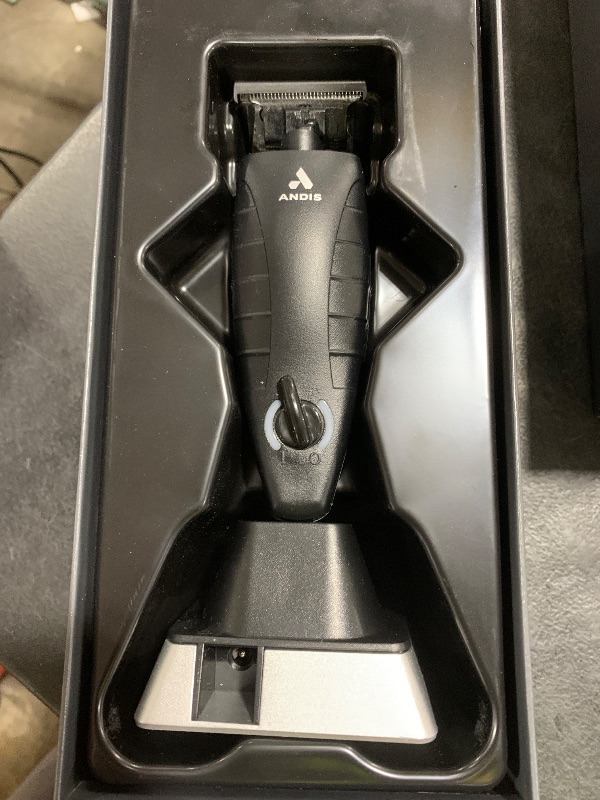 Photo 1 of Andis GTX-EXO Black Label Special Edition, Professional Lithium-ion Electric Beard & Hair Trimmer, M-Force Technology, Cordless, Included Charging Stand, Black