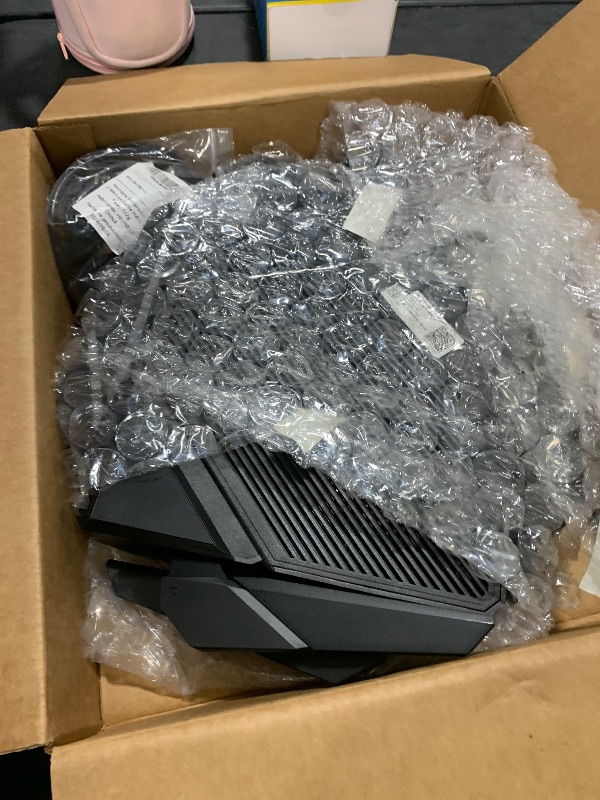 Photo 1 of ASUS ROG Rapture GT-AX11000 Pro Tri-Band WiFi 6 Extendable Gaming Router, 10G & 2.5G Ports, ASUS RangeBoost Plus, Triple-Level Game Acceleration (Renewed)