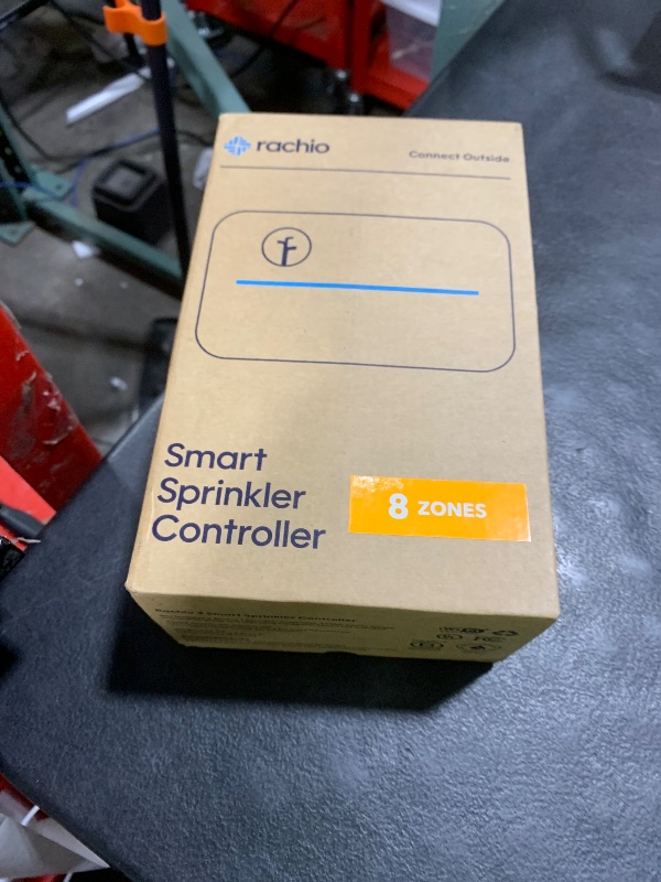 Photo 1 of Rachio WiFi Smart Sprinkler Controller (8-Zone Irrigation Remote Control) – App-Based Scheduling, Local Weather Intelligence, Rain Skips, Easy DIY Install