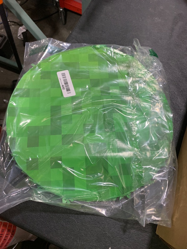 Photo 1 of FUSTARKY 13.4 Inch Mini Round Pixel Pinata, Pixel Pinata for Pixel Birthday Decorations