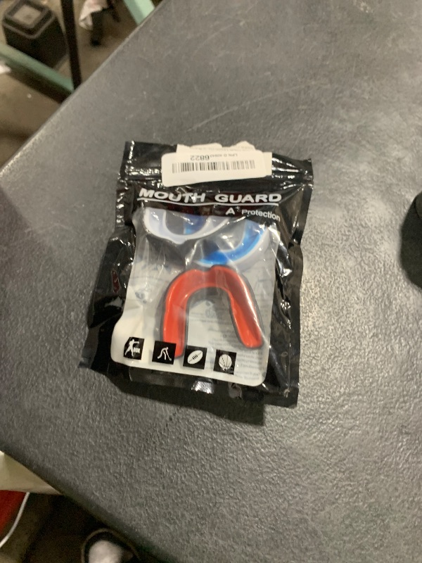 Photo 1 of 3 Pack Kids Youth Mouth Guard Football Sports Braces Mouthguards for Mouthpiece Boys Teeth for MMA Boxing Rugby Kickboxing Taekwondo Softball Lacrosse to Braces EVA Double Colored