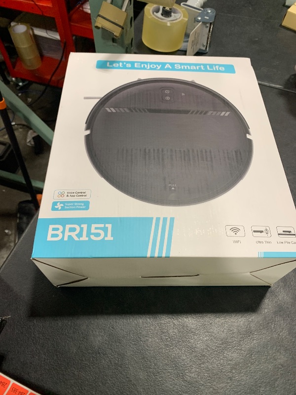 Photo 1 of XIEBro Life Robot Vacuum and Mop Combo, Robotic Vacuum Cleaner 2 in 1 with WiFi/App/Voice, Schedule, Water Tank and Dustbin, Self-Charging, Slim, Ideal for Hard Floor, Pet Hair, Carpet