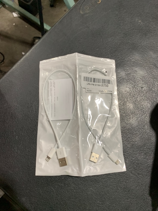 Photo 1 of Uzento for iPhone Charger Cord,2 Pack Original USB to Lightning Cable Apple MFI Certified 1Ft, Fast iPhone Charging Cord for iPhone 11/11Pro/11Max/ X/XS/XR/XS Max/8/7/6/5S/SE