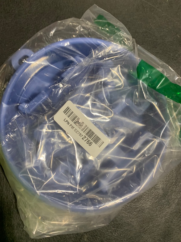 Photo 1 of Outward Hound Medium Slow Feeder Bowl, Puzzle Maze for Fast Eaters, Small to Medium Dogs, Helps Prevent Bloat & Aid Digestion, Holds 2 Cups Wet or Dry Food, Non-Slip, Made Without BPA, Blue