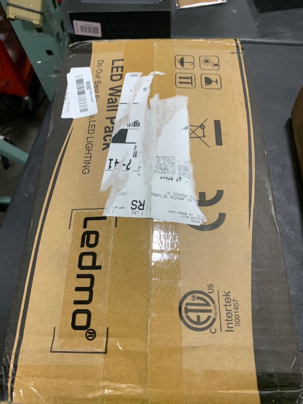 Photo 1 of ledmo LED Wall Pack Lights 120W - 15600LM Size Update 5000K Wall Mount Lighting Commercial and Industrial Outdoor Security Flood Lighting for Buildings,Warehouses, Parking Lots,Yard