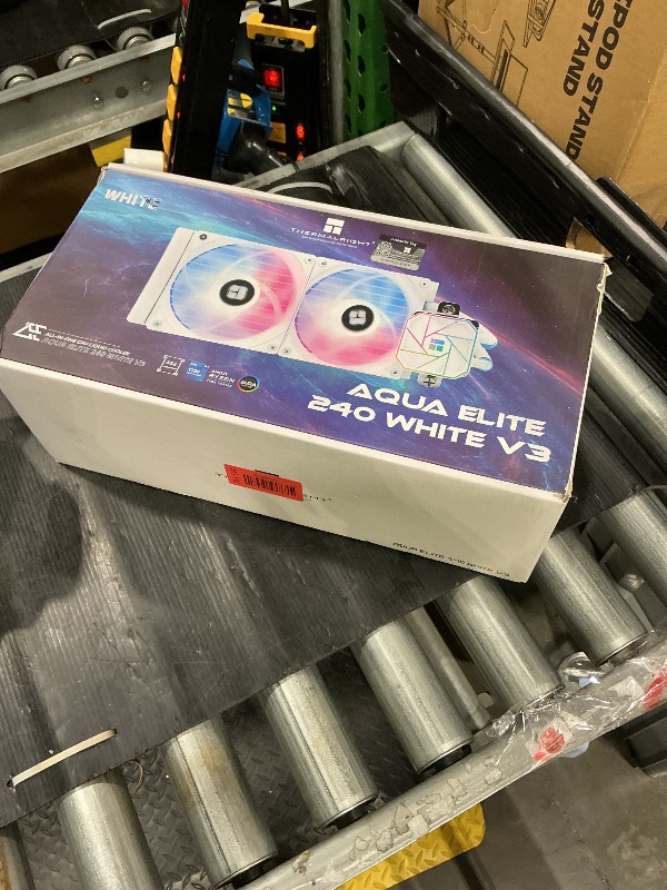 View 2 of *UNTESTED*
Thermalright Aqua Elite 240 White V3 Water Cooling CPU Cooler, Double PWM ARGB Fans with S-FDB Bearings,Efficient PWM Controlled Pump,for AMD/AM4/AM5, Intel LGA1150/1151/1200/2011/1700