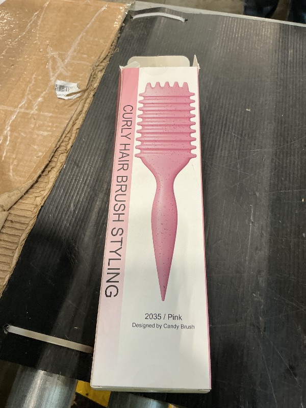 Photo 1 of **MAJOR DAMAGE**
Candy Brush,Curly Hair Brush,Curl Defining Brush,Shaping and Defining Curls for Women Hair Brush for Combing and Shaping,Reduce Pulling and Curl Separation For Defined Curls(pink)