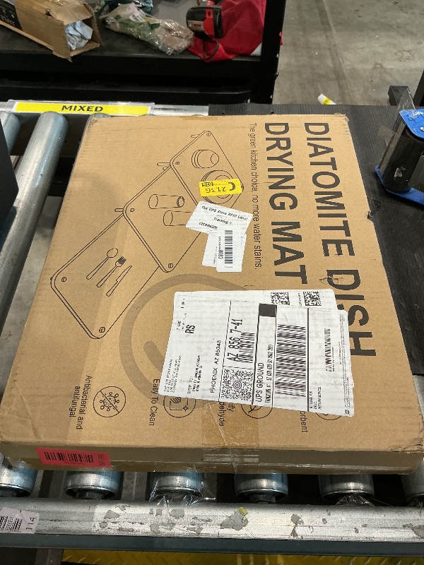 Photo 1 of *UNTESTED*
3Pcs Nesting Stone Drying Mat for Kitchen Counter, Quick Drying Stone Dish Drying Mat with Non-Slip Feet, Super Absorbent Heat Resistant Diatomaceous Earth Dish Drying Mat for Dishes, Bottle-Geometry