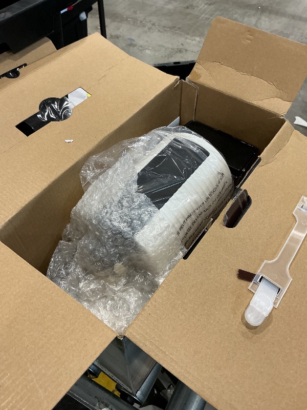 Photo 1 of **DAMAGED**
Mixpresso White Espresso Coffee Machine – Compact 1400W Single Serve Coffee Maker Compatible with Nespresso OriginalLine Capsules, One-Touch Operation, 19-Bar Italian Pump, 27oz Water Tank