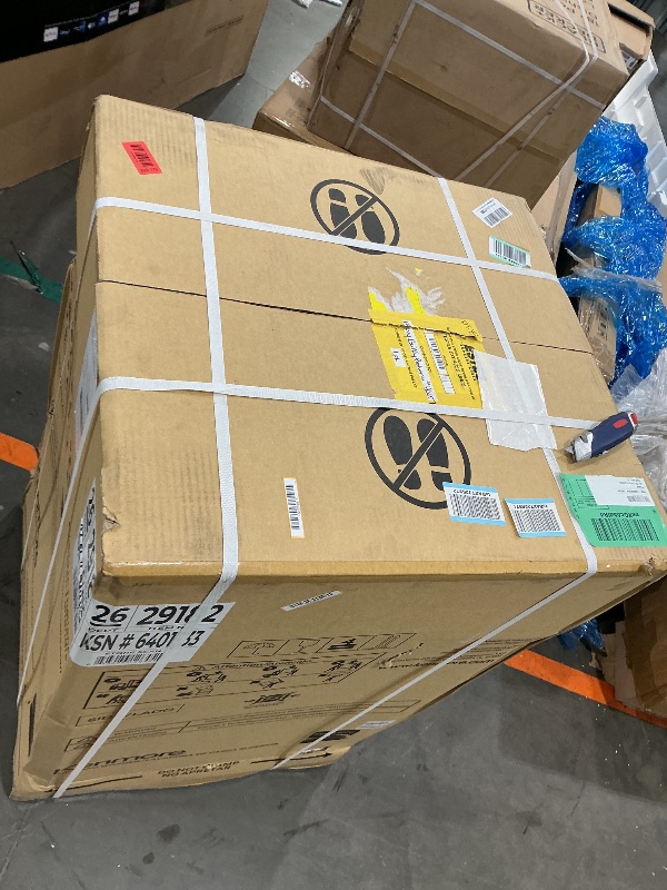 Photo 1 of ****** USED AS IS ALL SALES FINAL NO RETURNS******Kenmore 4.1 cu. ft. Top Load Washer with Triple Action Agitator for Tough Dirt & Stains - Reduce Laundry Time with Accela and Express Wash - LED - White BRAND NEW ITEM NEVER OPENED SECURITY STRAPS STILL ON