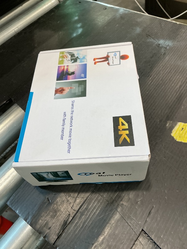 Photo 1 of *UNTESTED*
4K HD Digital Media Player, TV MP4 Video Player for USB Drive/Micro SD Card, Digital Signage, Auto Playback, H.265/HEVC, Optical/HDMI/AV Output, Grey