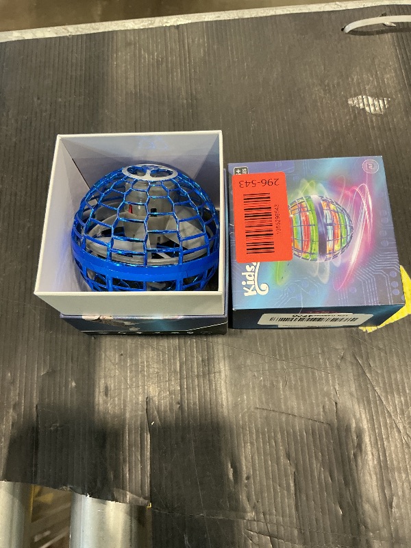 Photo 1 of ** SOLD AS IS NO REFUND/RETURN** SEE COMMENTS! 
MERRYHOME Flying Orb Ball Toys: 360°Rotating Hand Controlled Drone Orbit, 2025 Cool Toys, Gifts for 6 + Year Old Kids (Blue?3.3 inches)