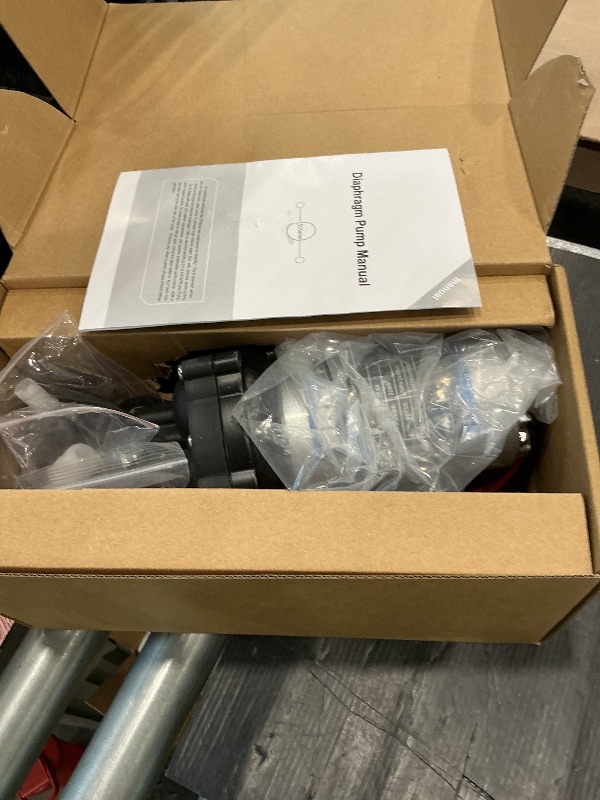 Photo 1 of [Upgraded Version] 12V DC RV Fresh Water Pump, 7GPM 70PSI, Five Chamber Self-Priming Diaphragm Pump with Heavy Duty Pressure Switch & Strainer for RV, Marine, Yacht, Caravan, Camper (7GPM-70PSI-12V)