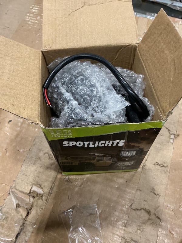 Photo 1 of **MISSING BASE**
LikeSafe LED Tractor Work Lights, 4 Inch 99W Round Off Road Lights Spot Flood Beam Led Pods Light, 12V 24V Driving Fog Light for Truck Vehicle Golf Car RV Boat ATV UTV SUV Motorcycle Snowplow, 2Pcs