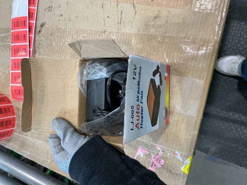 Photo 1 of *UNTESTED*
Car Heater 12V Portable Car Heater and Defroster 200W Fast Heating & Cooling Fan,Plug In Cigarette Lighter Heaters Windshield Defogger,360° Rotary Portable Car Heaters for Vehicle