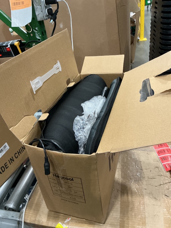 Photo 1 of *MISSING PARTS - See Clerk Notes*
Heycool Vibration Back Massager with Heat, Massage Chair Pad with 10 Vibration Motors & 2 Heating Levels, Chair Massager for Recliner, Office Chair, Sofa