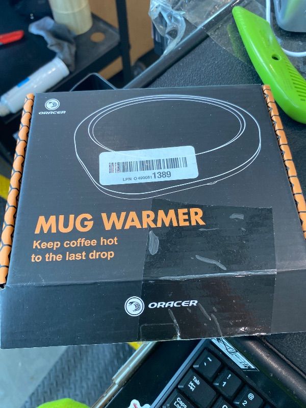 View 3 of *UNTESTED*
Oracer Coffee Mug Warmer, Cup Warmer for Desk with Auto Shut Off Smart Temperature Settings, Electric Beverage Tea Water Milk Heater for All Cups and Mugs, Heating Plate Candle Wax Warmer