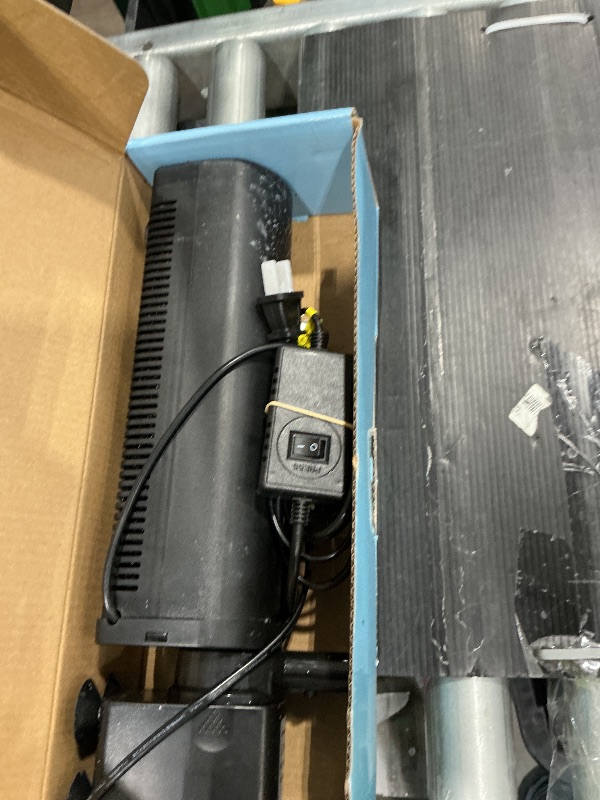 Photo 1 of *UNTESTED*
600GPH UV Aquarium Filter for 75-300 Gal Tank, Large Fish Turtle Tank Green Water Clean Machine Submersible Canister Filter Powerful Pump Pond Filter for Saltwater Freshwater Crystal Green Killing